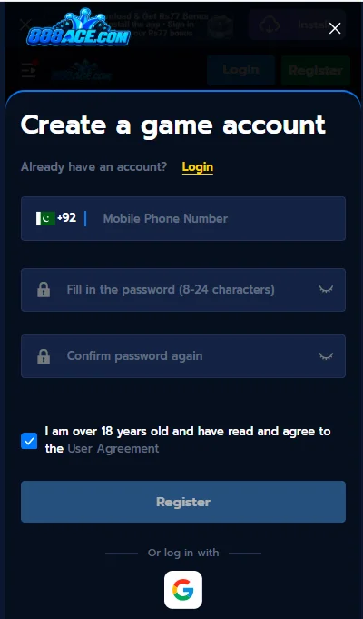 888ace game