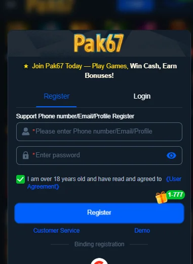 Pak67 Game